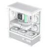 Caixa Gamemax | VISTA 2 AW | branco | Midi-Tower | fonte de alimentação não incluída