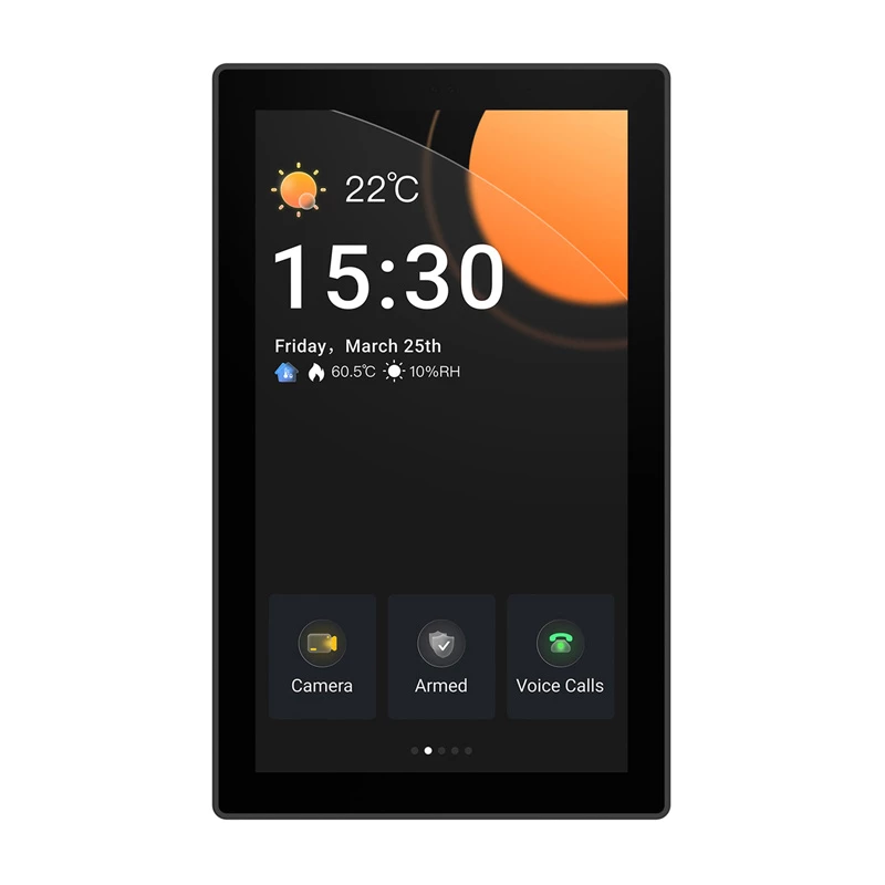 SONOFF NSPanel Pro 120 Painel de controlo inteligente Matter WiFi/Bluetooth/ZigBee (preto)