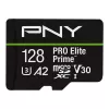 Cartão de memória microSDXC Elite Prime 128GB + adaptador SD + leitor de cartões USB-A