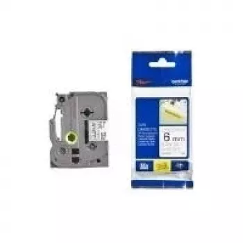 Fita laminada brilhante com adesivo forte Brother – 9 mm fita para impressora de etiquetas TZ