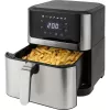 ProfiCook PC-FR 1269 H fritadeira de ar quente, 8 l, 1800 W, 80-200 °C, aço inoxidável/preto