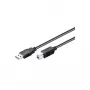 Cabo USB Goobay 0,5 m USB 3.0 A/B 95722