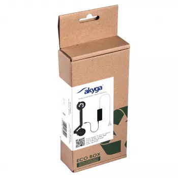 Carregador Akyga AK-EV-03 para e-bikes e trotinetes elétricas com bateria de 36 V, 42 V / 2 A, 84 W, ficha XLR 3 pinos, 1 m