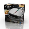 Máquina de sandes Adler AD 3040 1200 W preto, cinzento