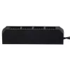 Hub para ventoinhas DeepCool FH-04 – ATX de 20 pinos para 4× 3 pinos Molex, cabo de 0,55 m, preto