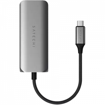 Satechi Docking Station 4-em-1 ST-H3C25EM USB-C 3.2 Gen2 Cinzento (ST-H3C25EM)
