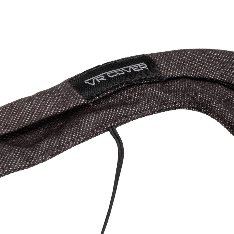 VR Cover Cobertura facial de substituição para Oculus Quest da vr cover — preto, 1 unid.