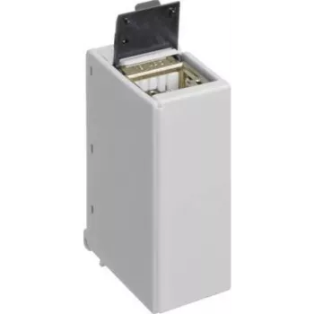 Hager ZZ45ZPH6 - RJ-45 - 2P - 6a - cinzento - 18 mm - 35 mm