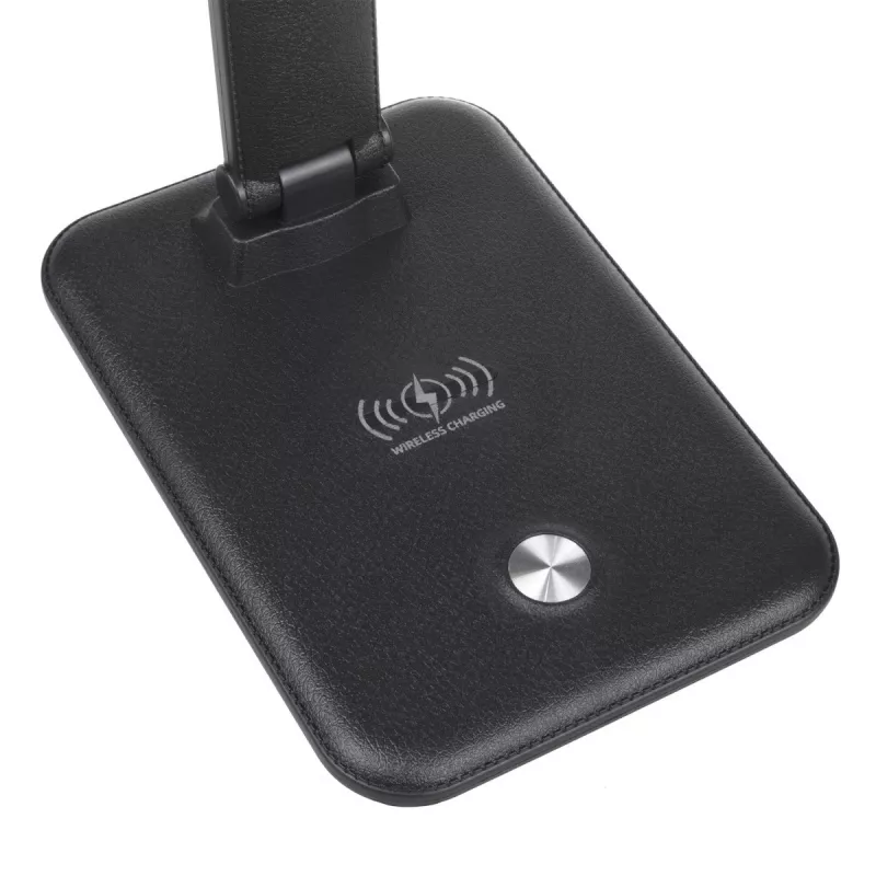 Candeeiro de secretária LED 9W carregador Qi Maclean MCE616B