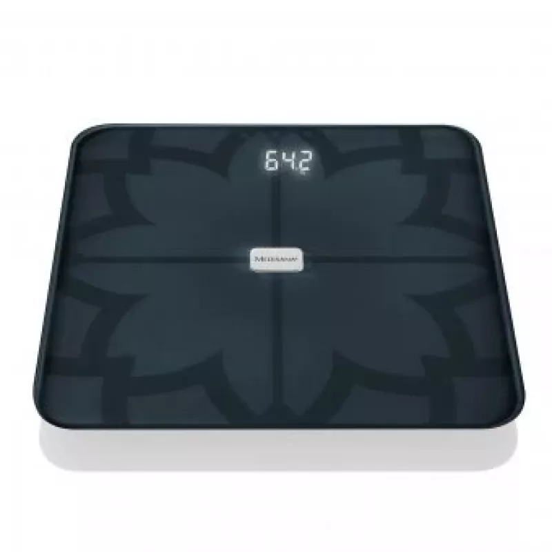 Medisana BS 450 balança de análise corporal, máx. 180kg, preto, Bluetooth, sensores ITO (40510)