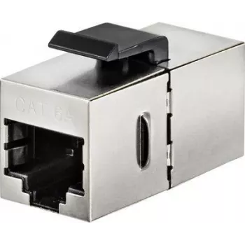 Renkforce RJ45 adaptador de rede CAT 6a [1x conector fêmea RJ45 8p8c - 1x conector fêmea RJ45 8p8c] (RF-4531574)