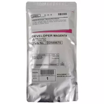 Ricoh D2589670 (D258-9670) Revelador, magenta