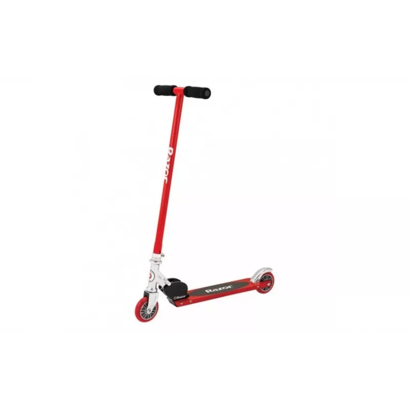 Razor S Sport 13073058 trotinete, aço, dobrável, travão de guarda-lamas traseiro, vermelho/preto