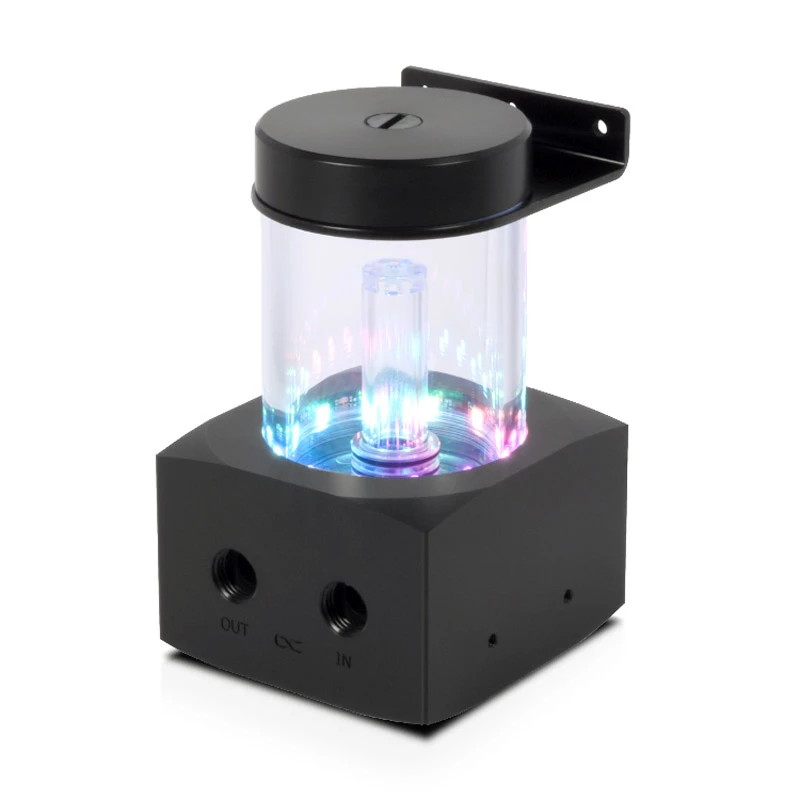 Alphacool Core 100 Aurora ARGB reservatório 15393, D5/VPP, acetal/acrílico, preto