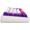 LORGAR KBP70MW, Teclado de gaming mecânico sem fios 65% Pro, branco, layout EN