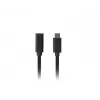 Cabo USB LANBERG CA-USBE-20CC-0015-BK USB-C para USB-C 1,5 m, USB 3.2 Gen 1 (5 Gbit/s), contactos dourados, preto