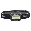 Lanterna Libox LB0107 preta com faixa LED