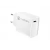 Carregador rápido USB-C para interiores NATEC RIBERA 12V 20W Quick Charge 3.0 branco