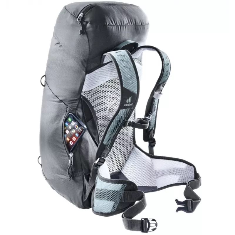 Mochila DEUTER AC Lite 22 SL 22 L — estrutura interna, 22 L, 910 g, grafite