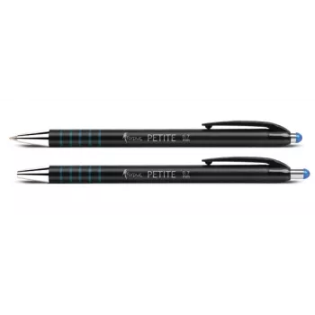 Esferográfica retrátil com clipe Forpus FO51519 tinta azul 12 unid.