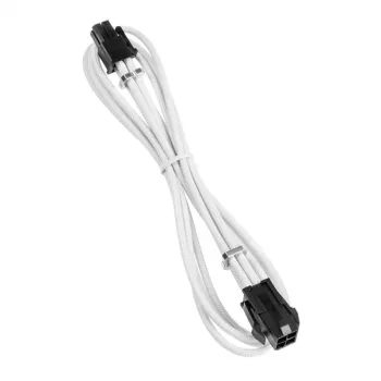 Cabo de extensão BitFenix Alchemy 4-Pin-ATX12V, 45 cm, revestido - Branco