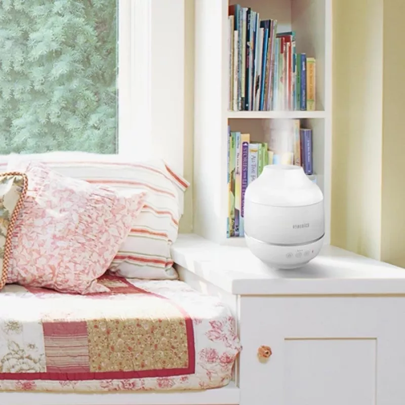 Humidificador ultrassónico HoMedics UHE-CM18-EU — névoa fria, emissão de névoa ajustável