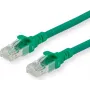ROLINE - Cabo de rede - RJ-45 (M) para RJ-45 (M) - 1,5 m - UTP - CAT 6a - sem halogéneos, moldado, condutor flexível - Verde (21.15.2734)