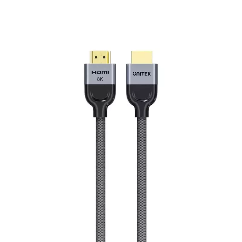 Cabo HDMI Unitek C11093RGY01-8M — HDMI 2.1, 8 m, suporta 8K