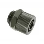 Componente de refrigeração para computador BitsPower BP-BSWP-C11J — conector em latão preto para refrigeração líquida
