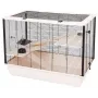 INTER-ZOO Hugo Wood bege - gaiola para roedores - 78 x 48 x 58 cm