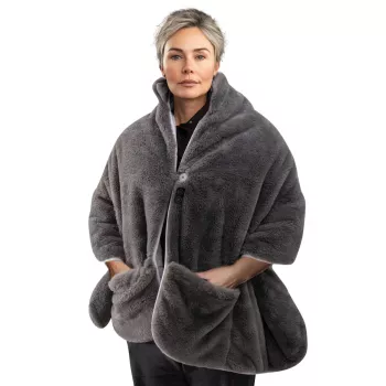 Manta térmica sem fios HoMedics HCM-SWL100 — manta térmica portátil recarregável para ombros e costas