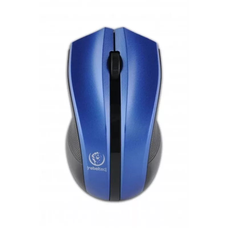 Rato ótico sem fios Rebeltec, Galaxy azul/preto