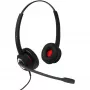 Headset USB binaural Plusonic 10.2P, compatível com BBB, ligação USB com fios, design binaural