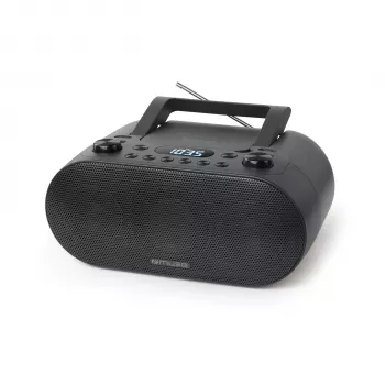 Muse | Rádio portátil com Bluetooth e porta USB | M-35 BT | Entrada AUX | Preto