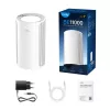 Router Mesh Cudy M11000 Tri-band (2.4 / 5 / 6 GHz) Wi-Fi 7 4x LAN branco, 4 antenas internas