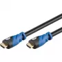 Cabo HDMI™ Premium High Speed com Ethernet Wentronic Goobay, 2 m - Ficha HDMI™ A > Ficha HDMI™ A (72318)