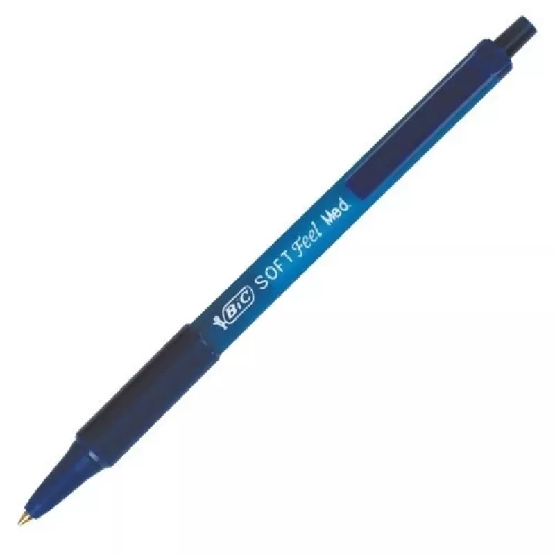 Caneta esferográfica BIC SOFTFEEL CLIC 0,32 mm, azul, 1 unid. 914346