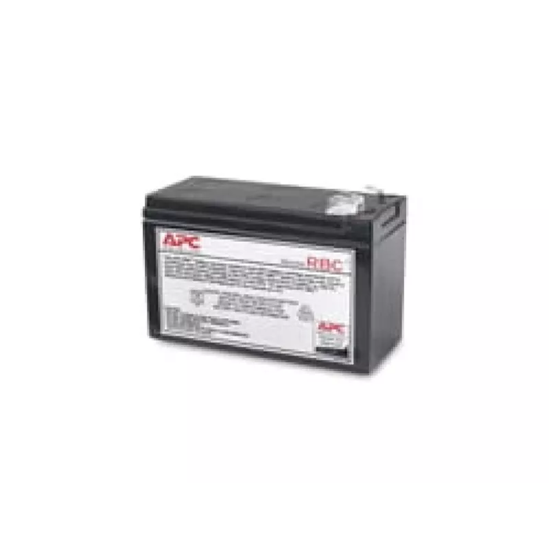 Cartucho de substituição de bateria APC APCRBC110 (OEM), Chumbo-ácido selado (VRLA), 1 unid., 84 VAh, Preto, RoHS, 2,5 kg
