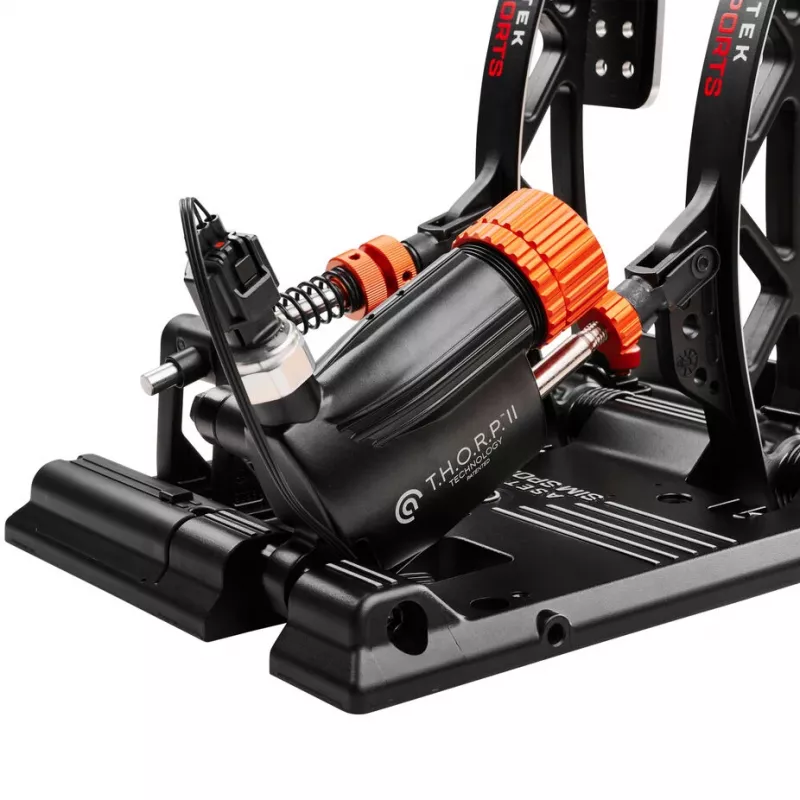 Conjunto de pedais Asetek SimSports Invicta THORP II - preto