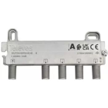 Distribuidor de 4 vias Televes SAV49FZ 5–2400 MHz VD 8 dB