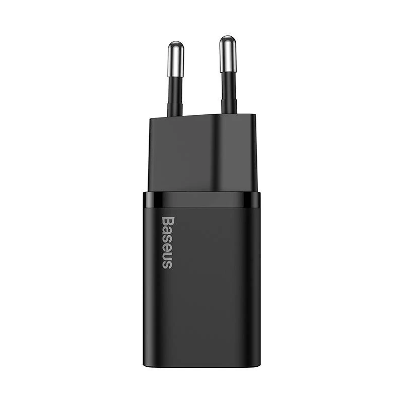 Carregador Baseus CCSUP-B01 para dispositivos móveis preto exterior