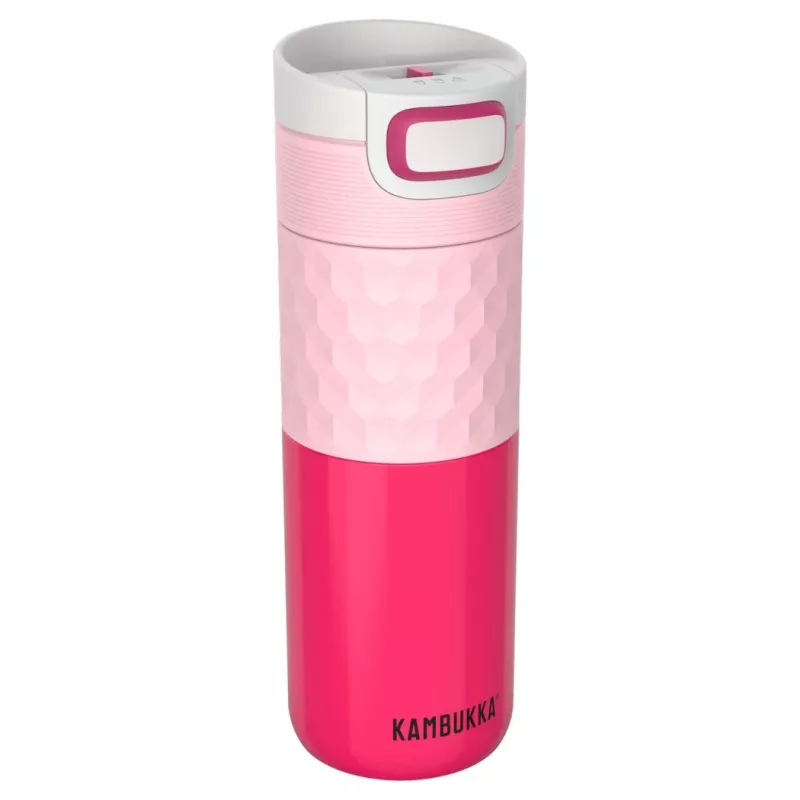 Garrafa a vácuo Kambukka Etna 0,5 L, rosa, mantém quente até 9 h, Ø 7,1 cm