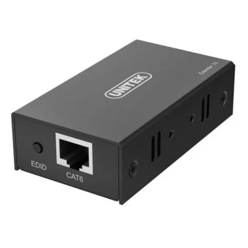 Extensor Unitek HDMI Over Ethernet, 60M, V100A