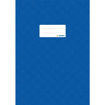 Capa para livros escolares HERMA PP A4 azul-escuro opaca