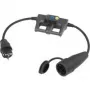 VOLTCRAFT Adaptador de medição [ficha de contacto de proteção - ficha de borracha - conector fêmea de borracha de contacto de proteção] DLA-1L 16 (DLA-1L 16)