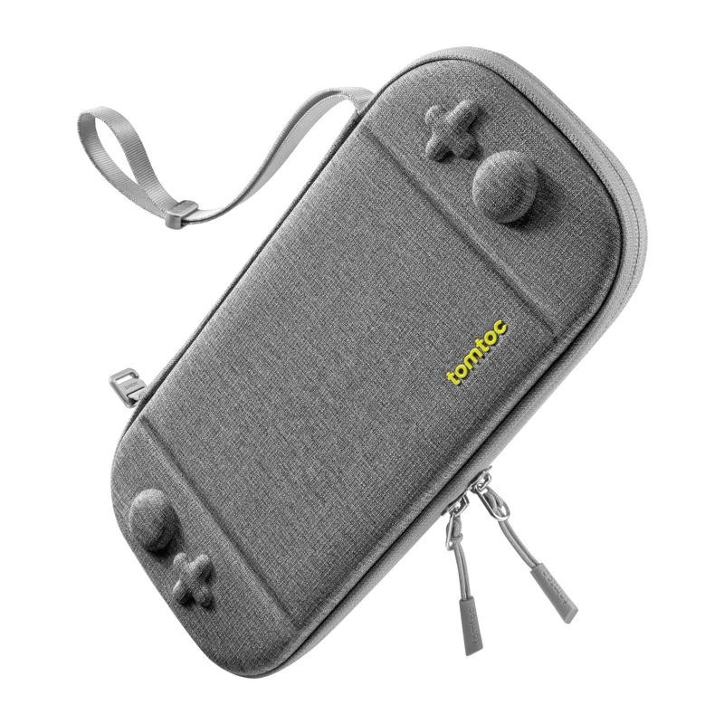 Bolsa protetora Tomtoc FancyCase-G05 para Nintendo Switch 2, cinzento