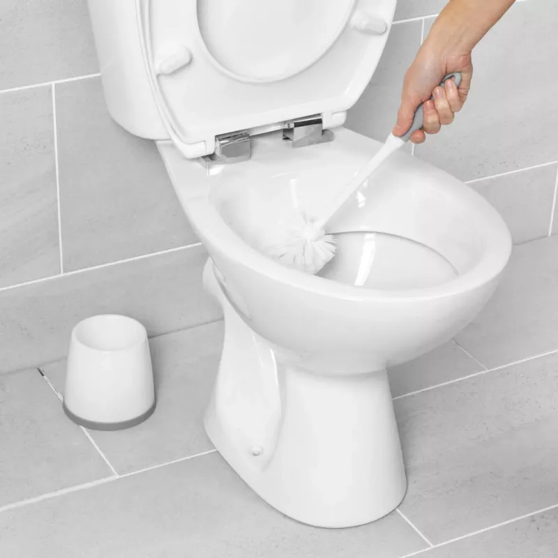 Escova de sanita Beldray LA080714UFFEU7 com suporte antibacteriano