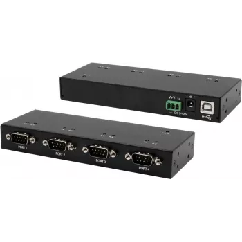 Exsys EX-13074HM - Conversor USB 2.0, USB-B para 4x RS-232, FTDI