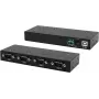 Exsys EX-13074HM - Conversor USB 2.0, USB-B para 4x RS-232, FTDI