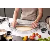 GEFU REGO rolo da massa, silicone/aço inoxidável, 14630